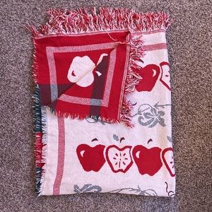 Vintage Double Sided Throw Blanket